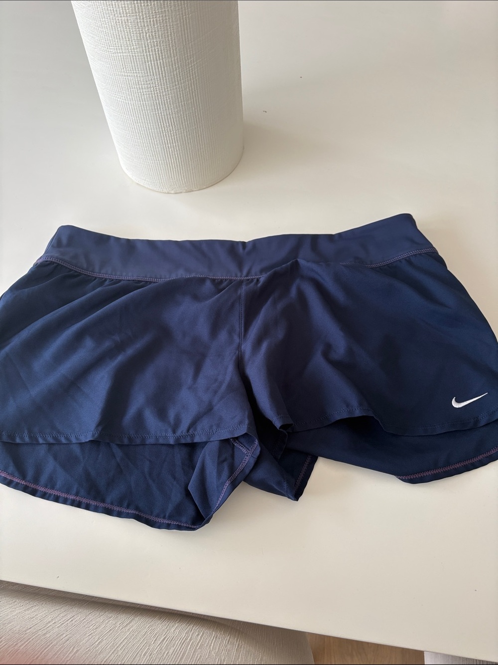 Nike Women's Dark Blue Swim Shorts